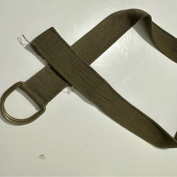 Olive Green Canvas Belt (969) - Picture 1 of 3